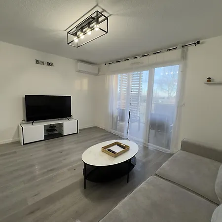 Appartement T2 Moderne Climatise Avec Parking Saint-Laurent-de-la-Salanque